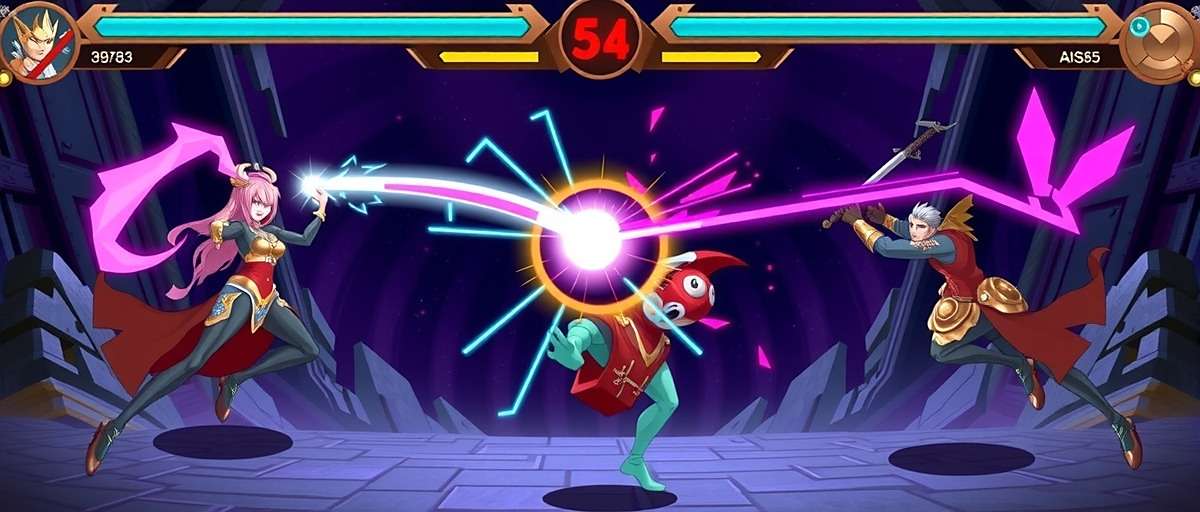 Anise Star Dominator Gameplay Anise Star Dominator gameplay showing a battle between mythological characters